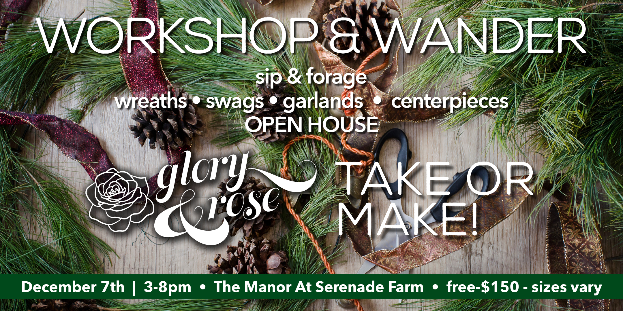 Eventbrite foraged christmas header image